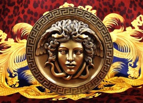 authentic real versace label|why does versace use medusa.